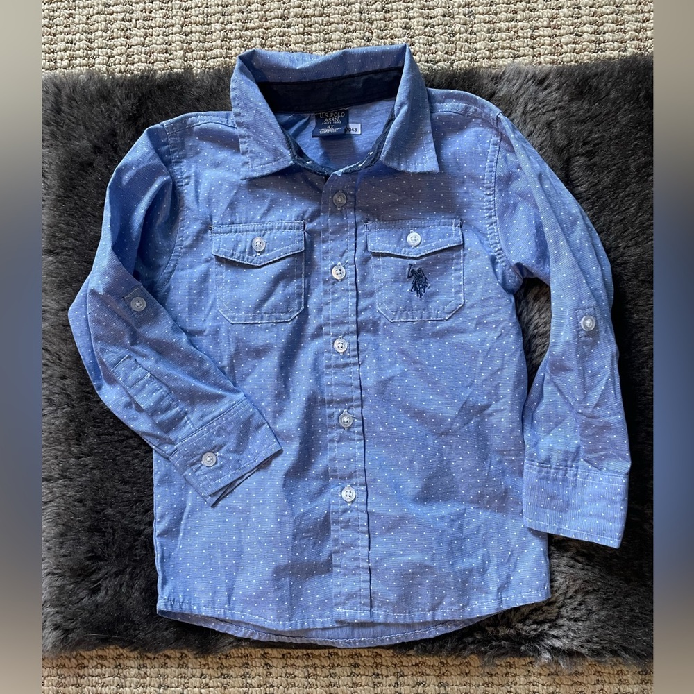 Boy’s USPA Dress Shirt ( size 4T )